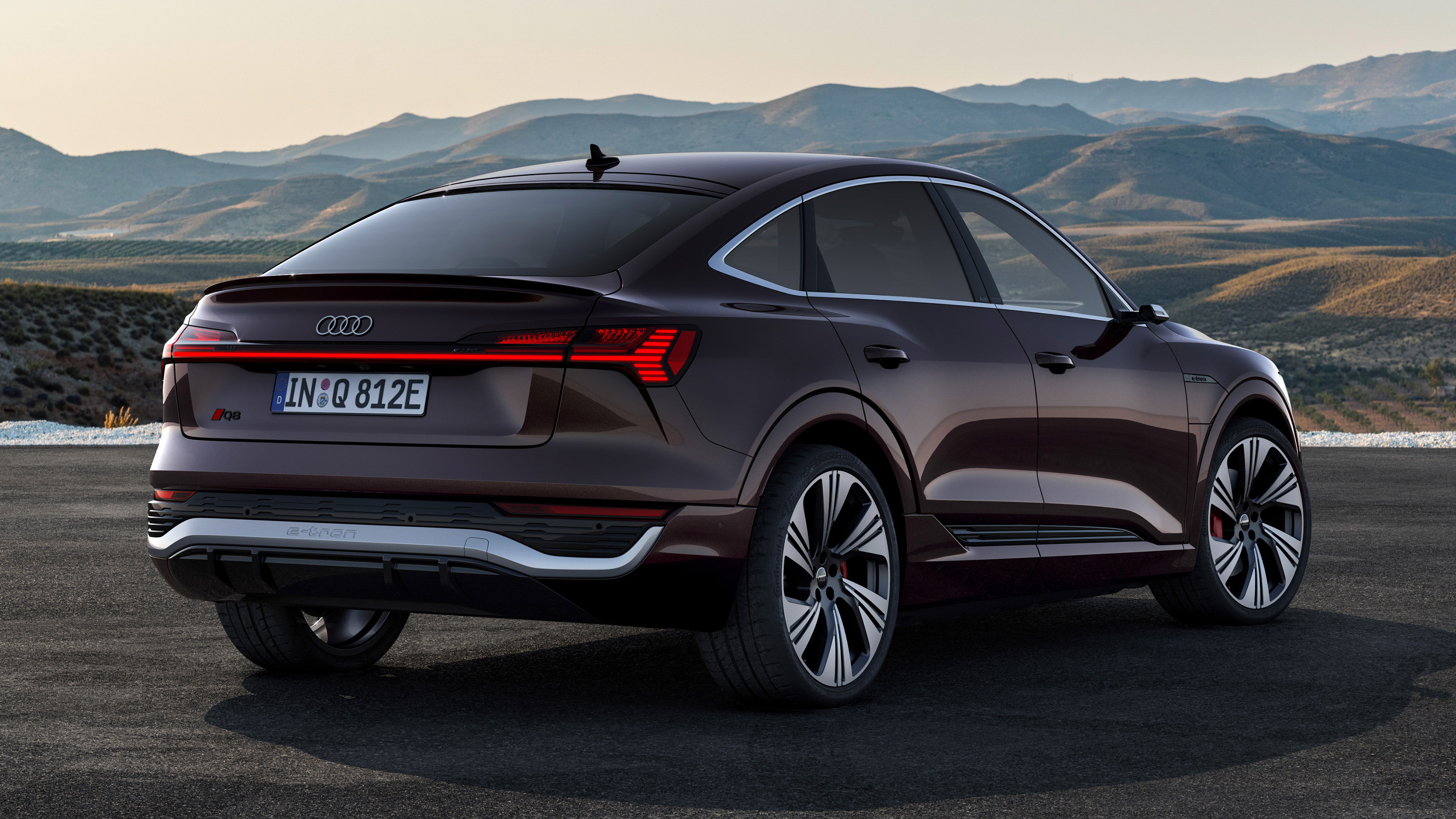 Audi Q8 Sportback e-tron - rear static
