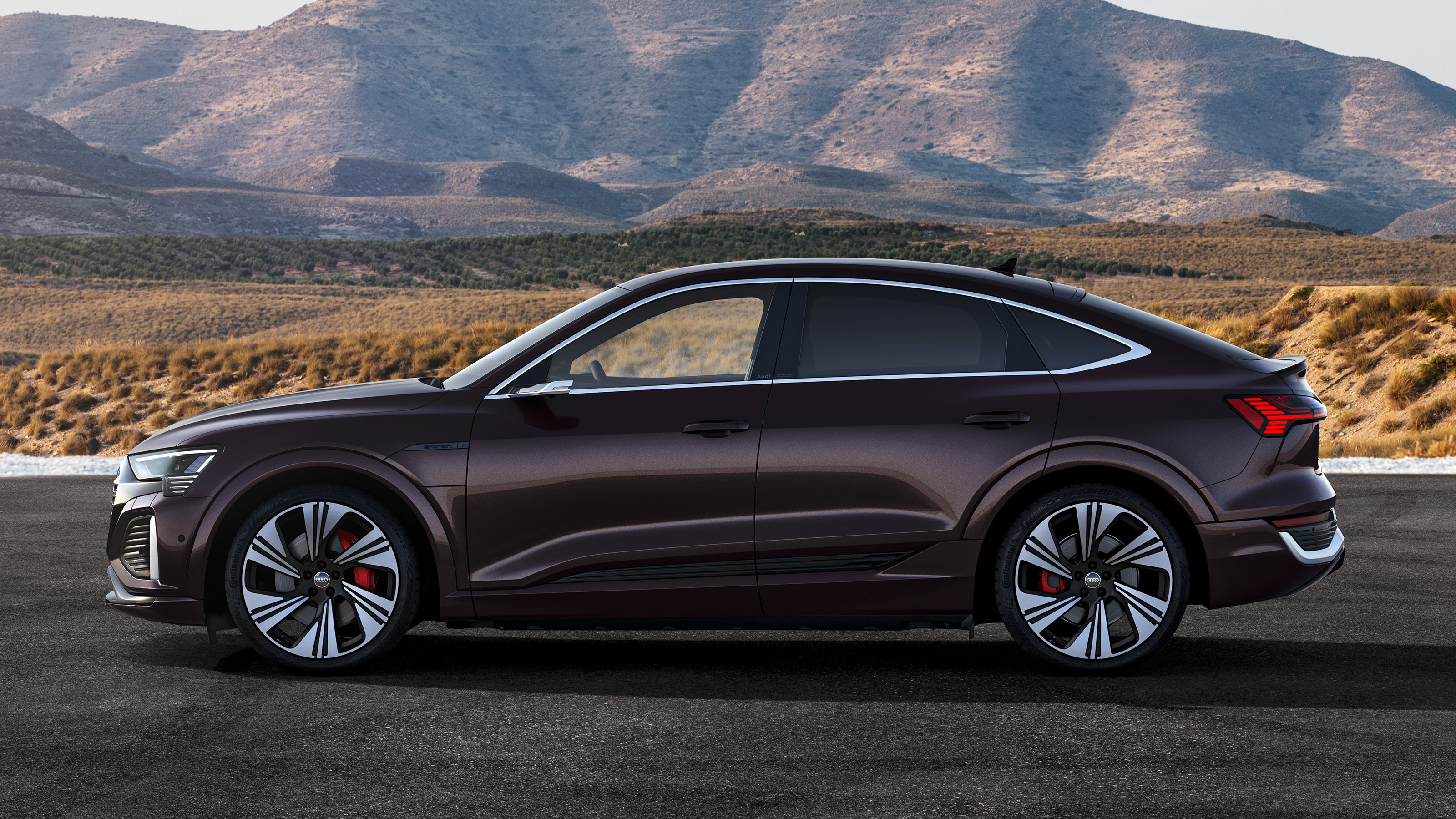 Audi Q8 Sportback e-tron - side