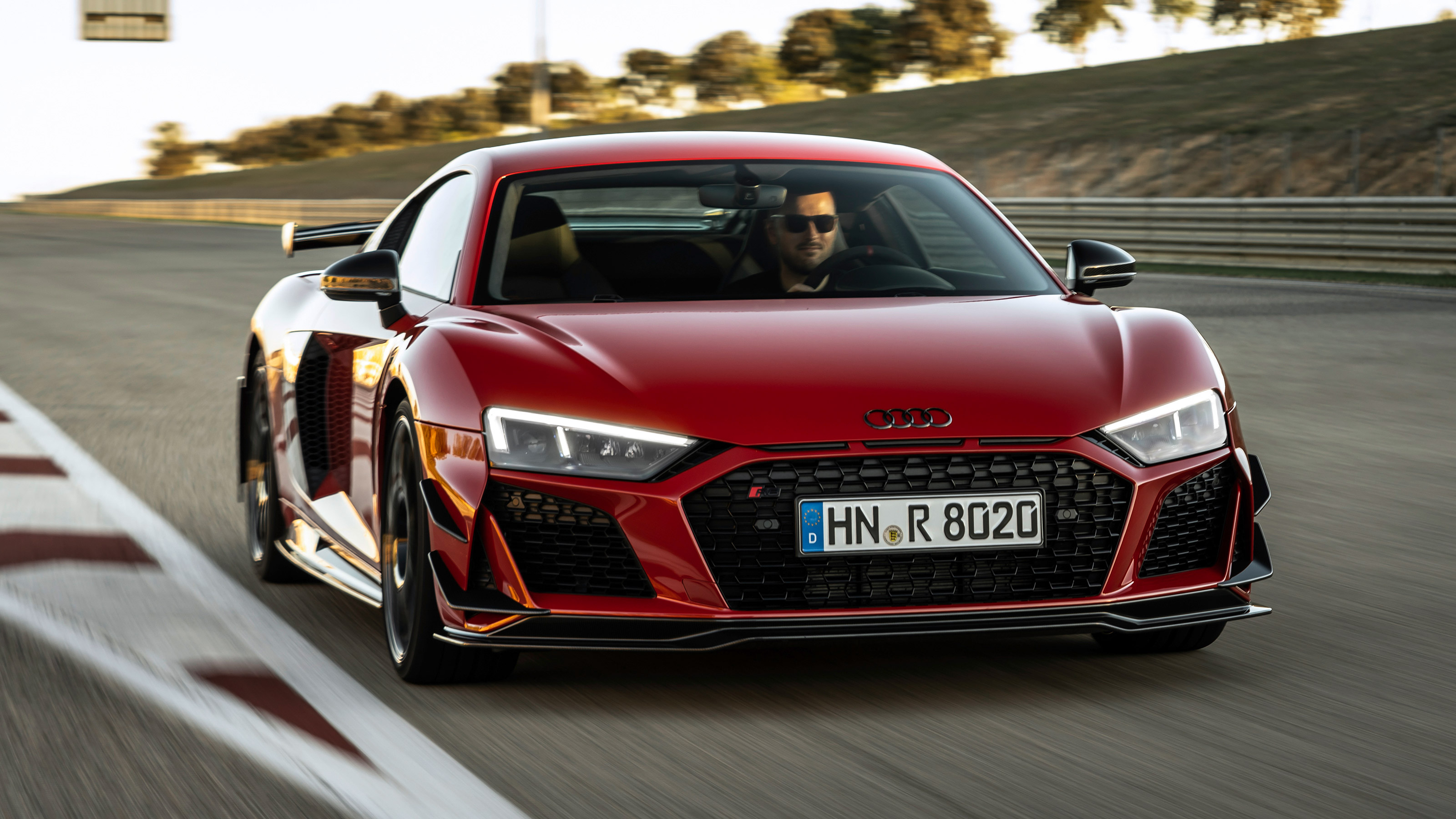 Audi R8 V10 GT RWD - front tracking