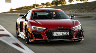 Audi R8 V10 GT RWD - front tracking