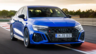 Audi RS 3 Sportback Performance Edition - front tracking