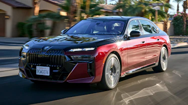 BMW 760i - front tracking