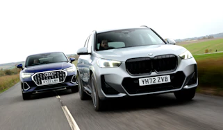 BMW X1 and Audi Q3 - front tracking