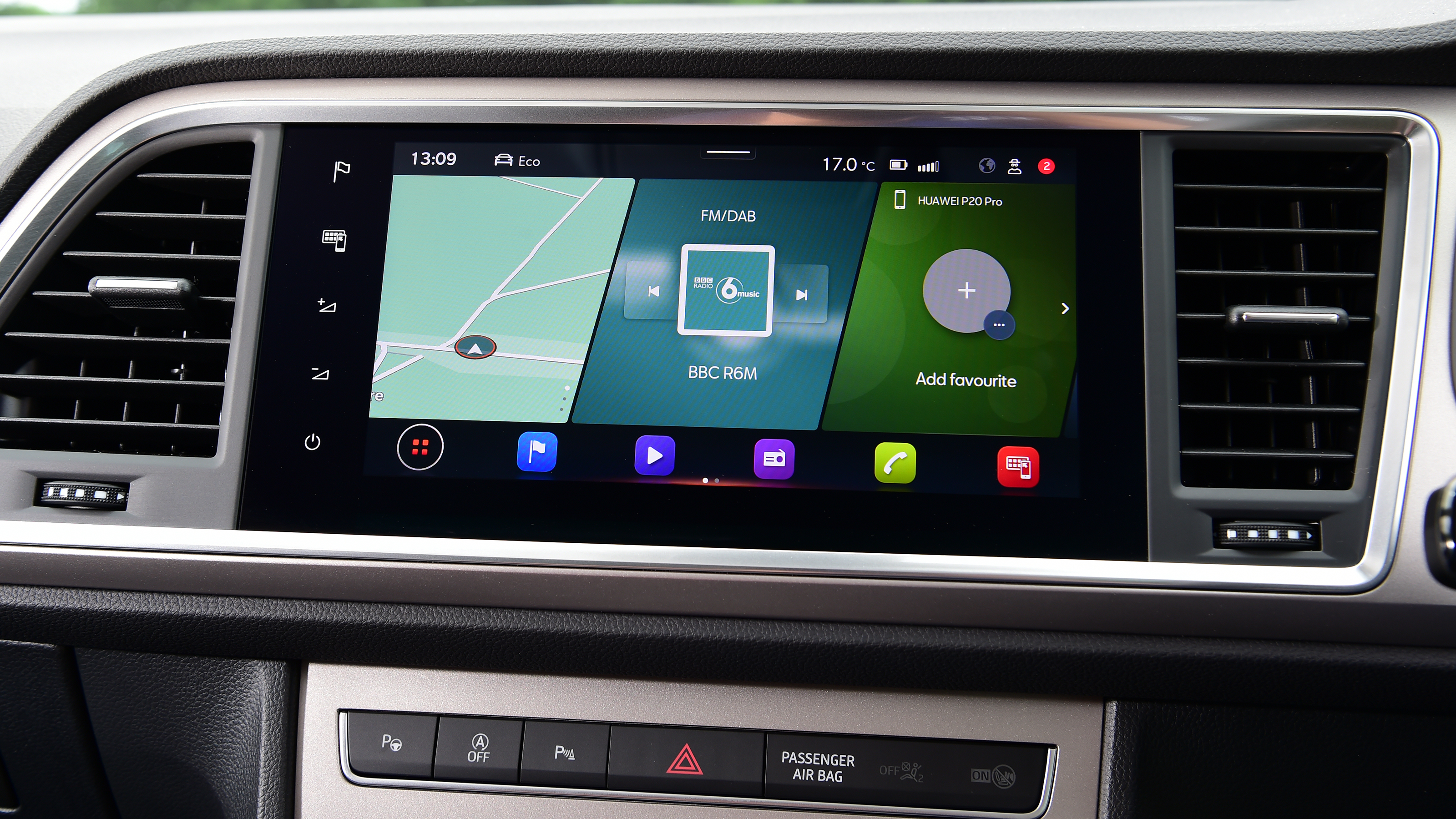 SEAT Ateca - infotainment screen