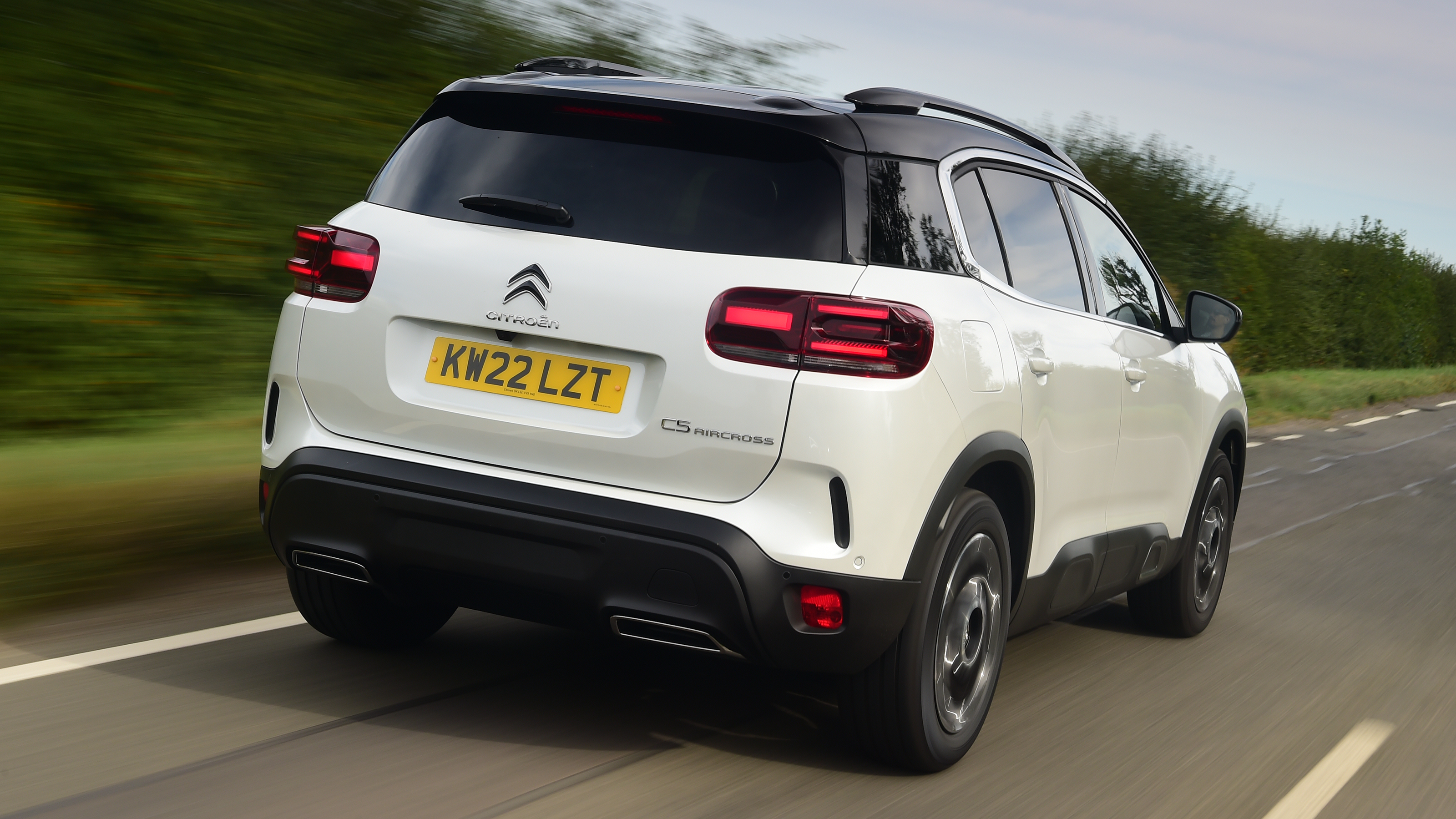 Citroen C5 Aircross - rear tracking
