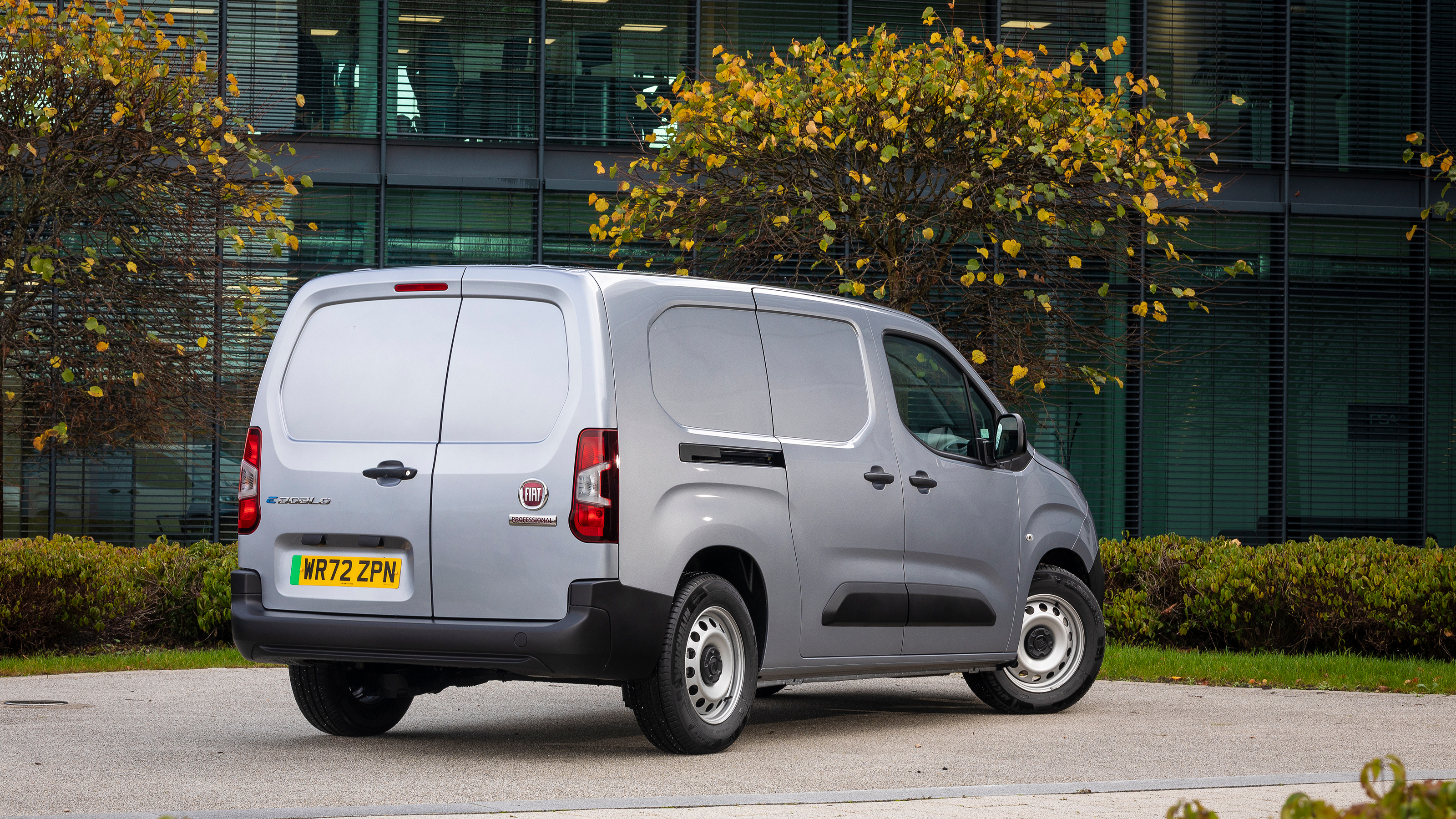 Fiat e-Doblo - rear static - doors closed