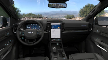 Ford Ranger Platinum - dashboard
