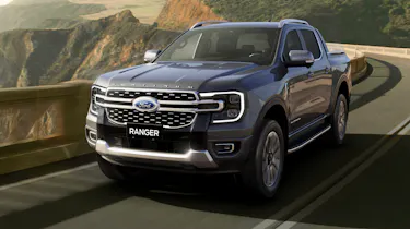 Ford Ranger Platinum - front tracking