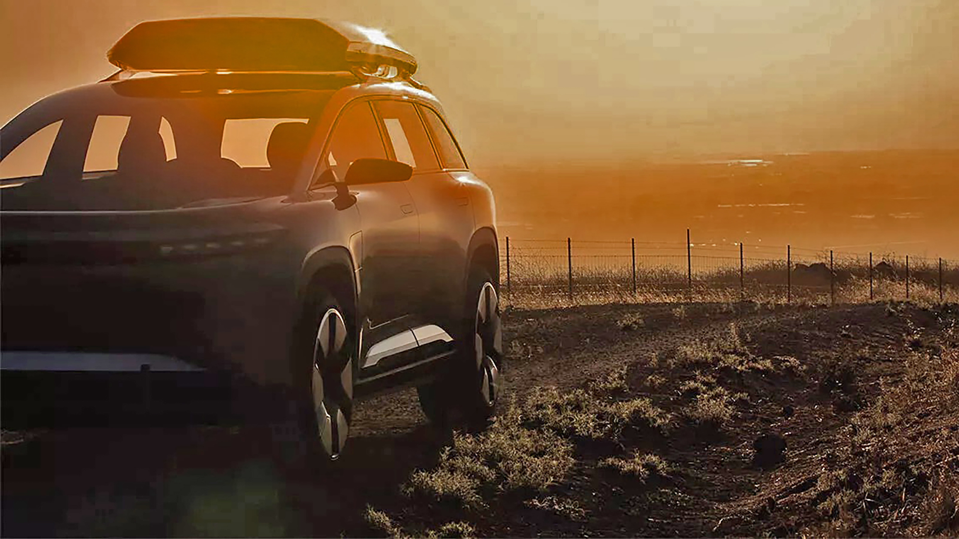 Lucid Gravity teaser front