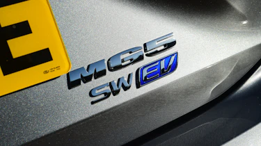 MG5 EV - rear badge