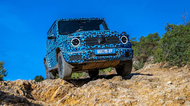 Mercedes EQG prototype - front
