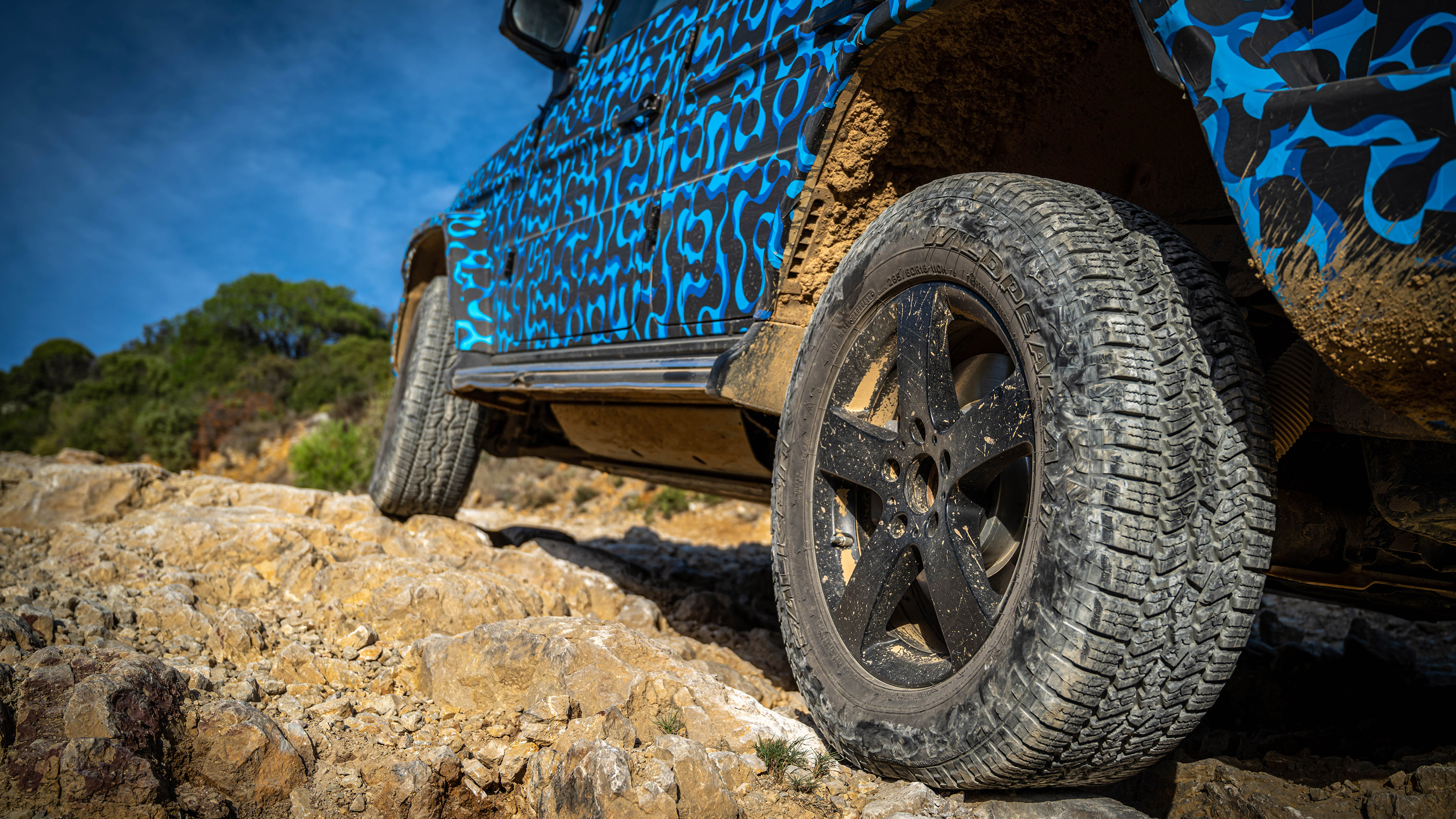 Mercedes EQG prototype - wheels