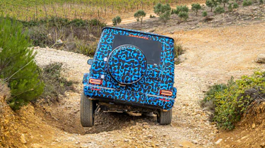 Mercedes EQG prototype - full rear
