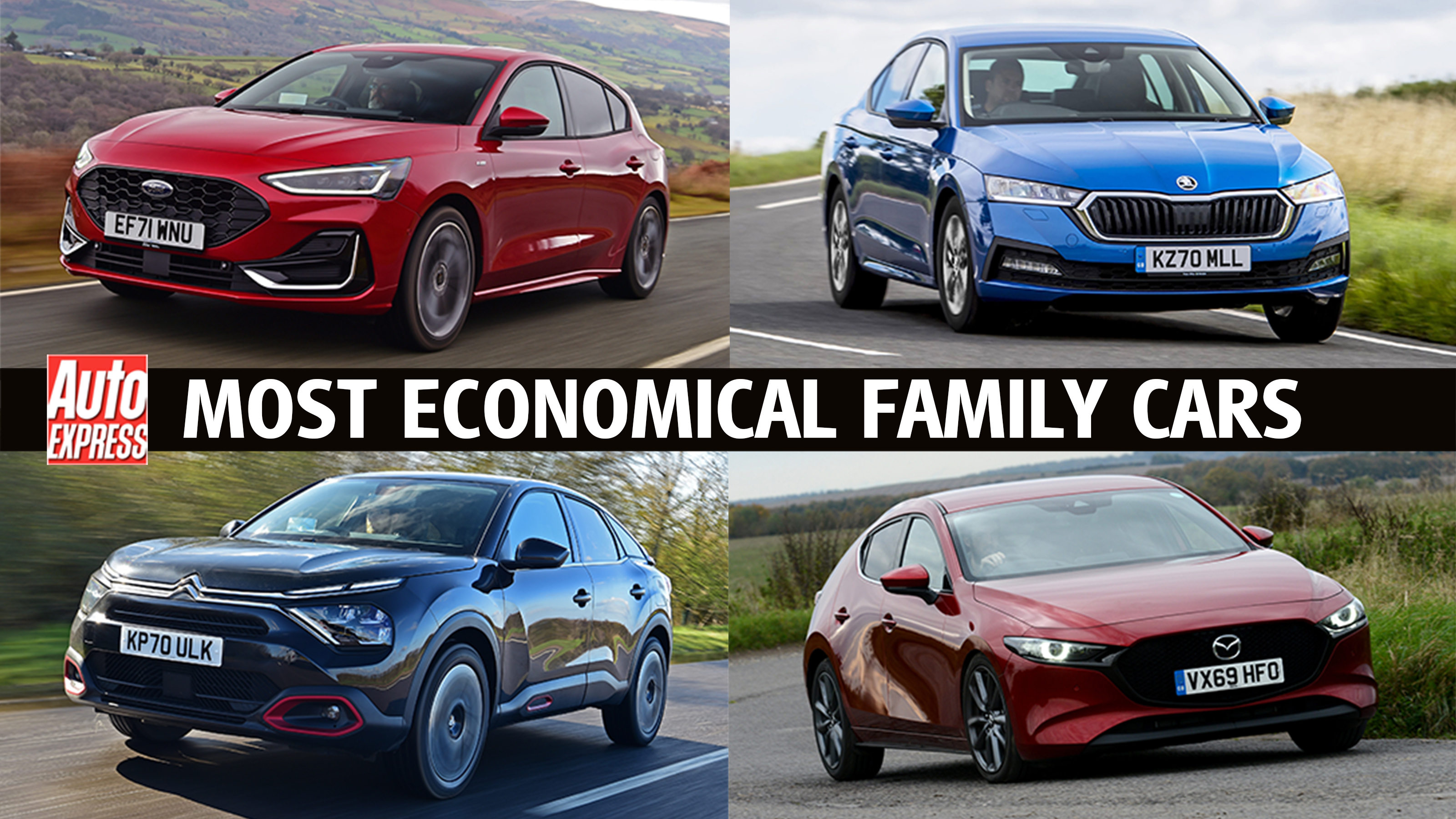Most economical family cars - header image