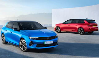 Vauxhall Astra Electric estate and hatch