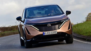 Nissan Ariya e-4ORCE - front cornering