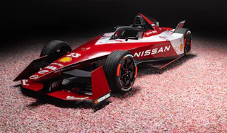 Nissan e-4ORCE 04 Formula E car