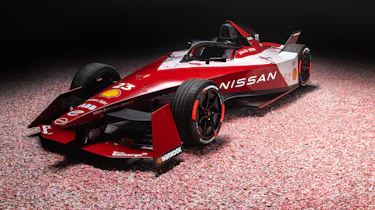 Nissan e-4ORCE 04 Formula E car