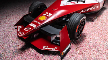 Nissan e-4ORCE 04 Formula E car