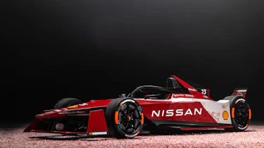 Nissan e-4ORCE 04 Formula E car