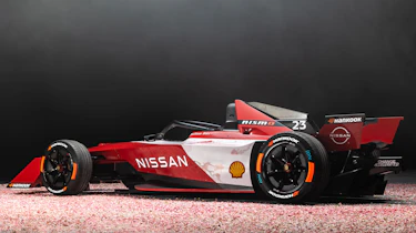 Nissan e-4ORCE 04 Formula E car