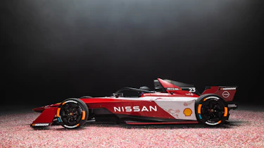 Nissan e-4ORCE 04 Formula E car