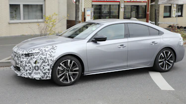 Peugeot 508 facelift - spyshot 8