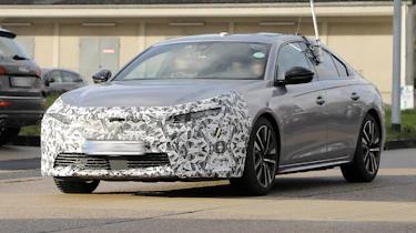 Peugeot 508 facelift - spyshot 1
