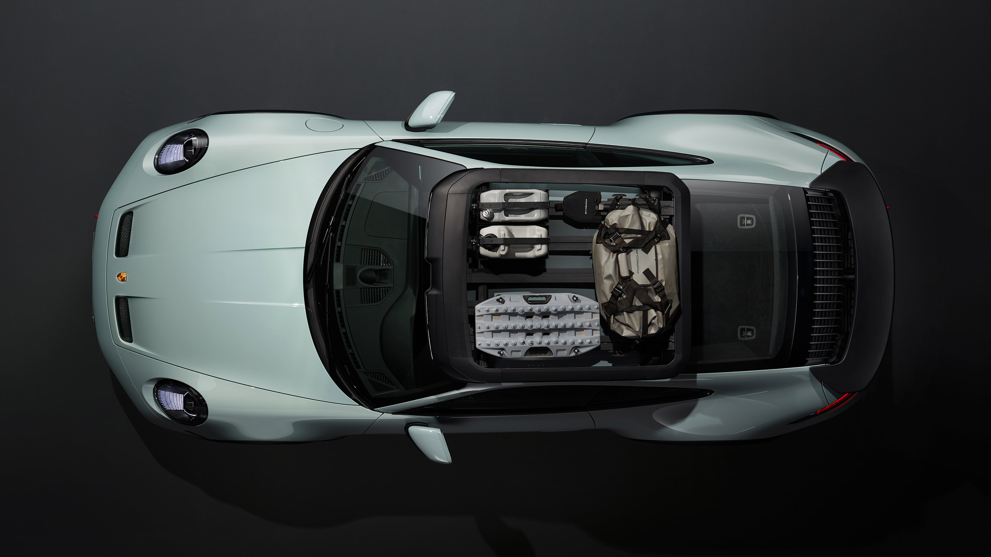 Porsche 911 Dakar - above