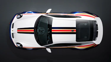 Porsche 911 Dakar - above