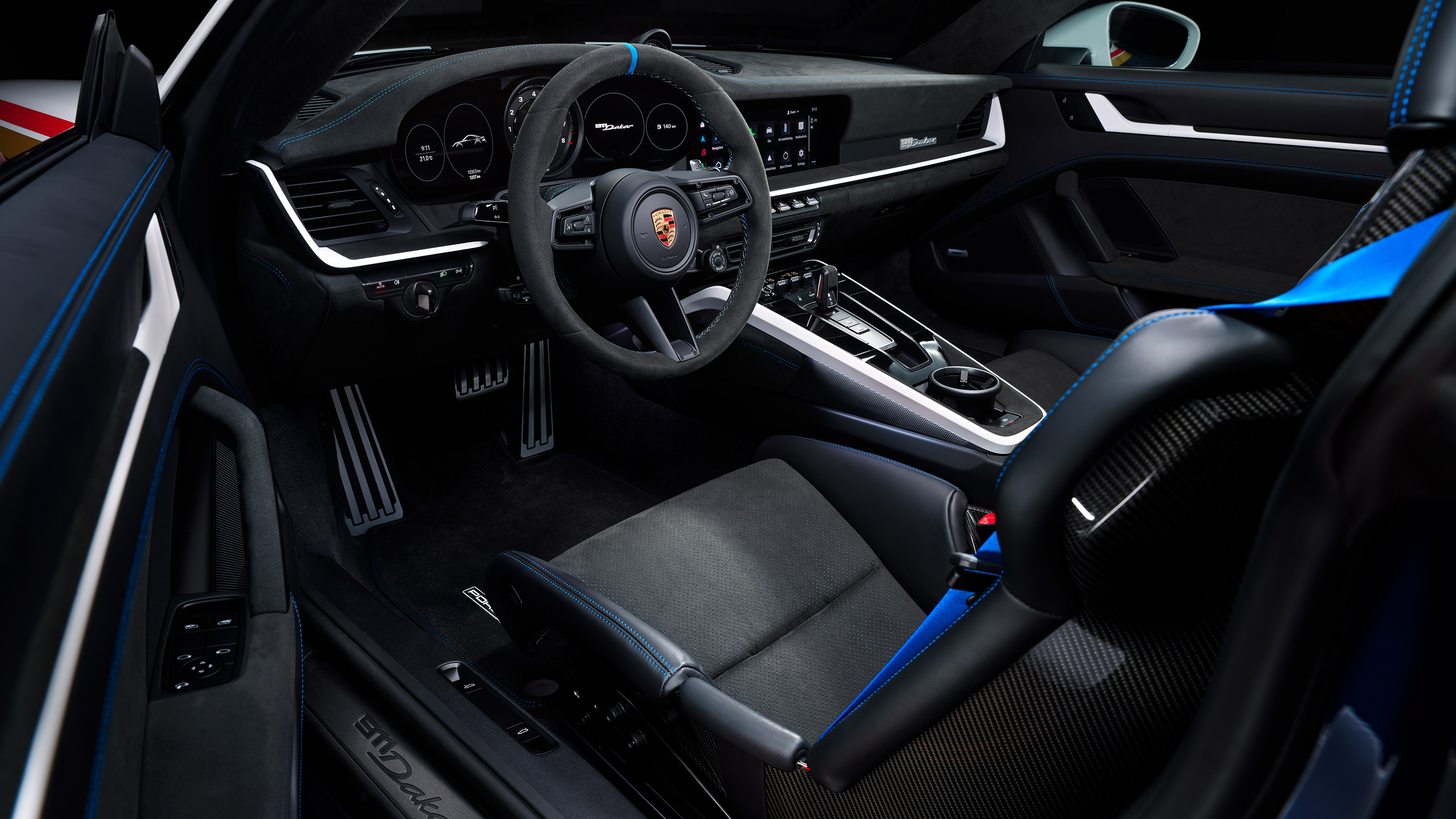 Porsche 911 Dakar - dash