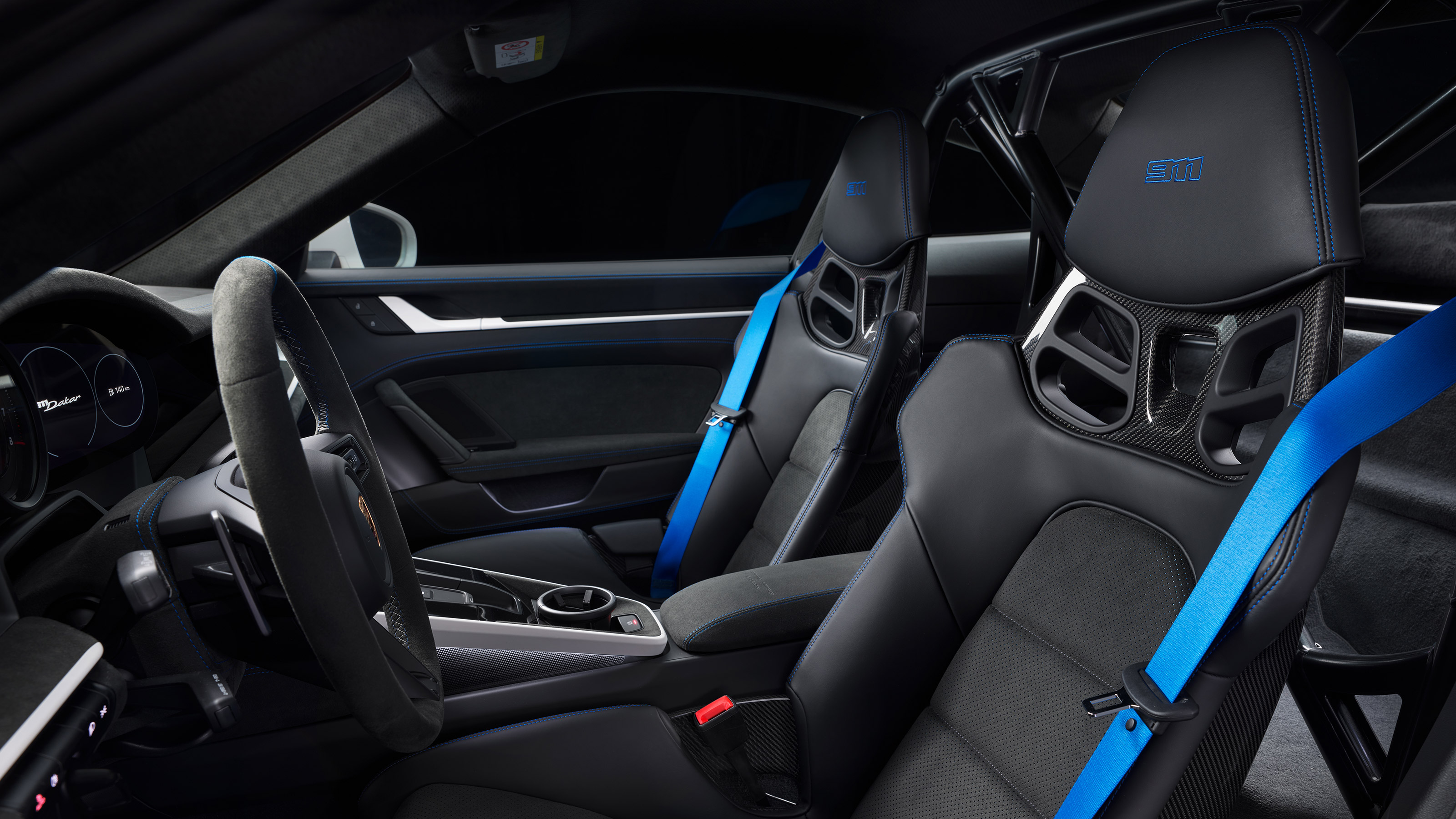 Porsche 911 Dakar - interior