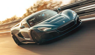 Rimac Nevera top speed - front