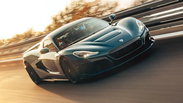 Rimac Nevera top speed - front