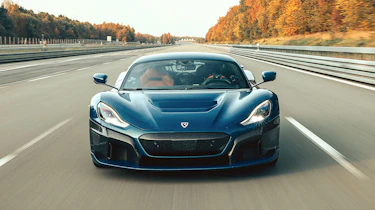 Rimac Nevera top speed - full front
