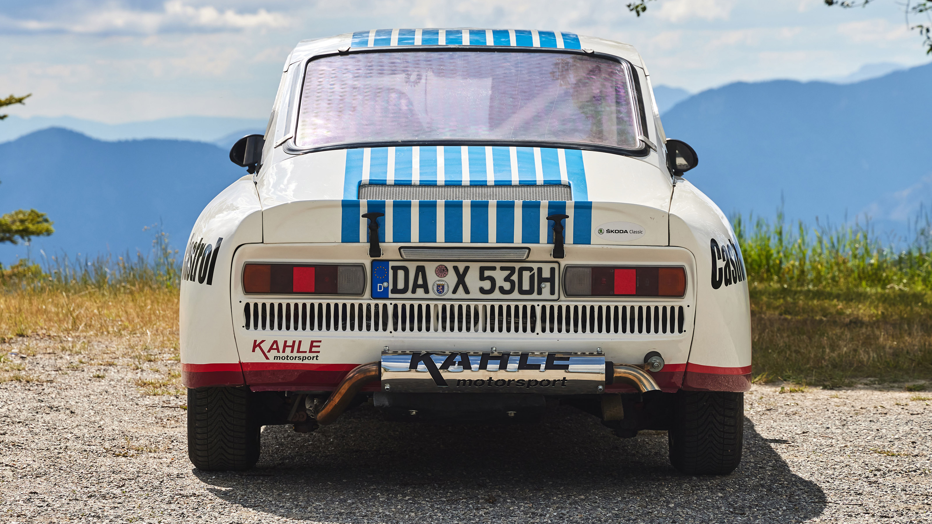Skoda 130 RS - full rear