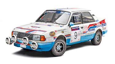 Skoda 130 LR Rally car