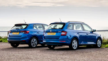 Skoda Fabia long termer third report - rear