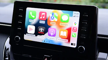 Toyota Corolla Commercial long termer - CarPlay
