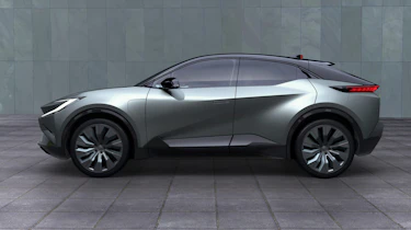 Toyota bZ Compact SUV Concept - side
