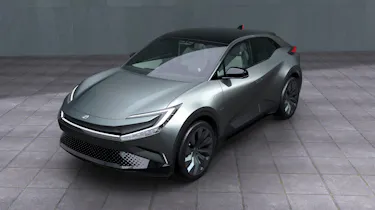 Toyota bZ Compact SUV Concept - front. high