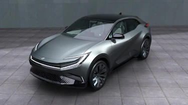 Toyota bZ Compact SUV Concept - front. high