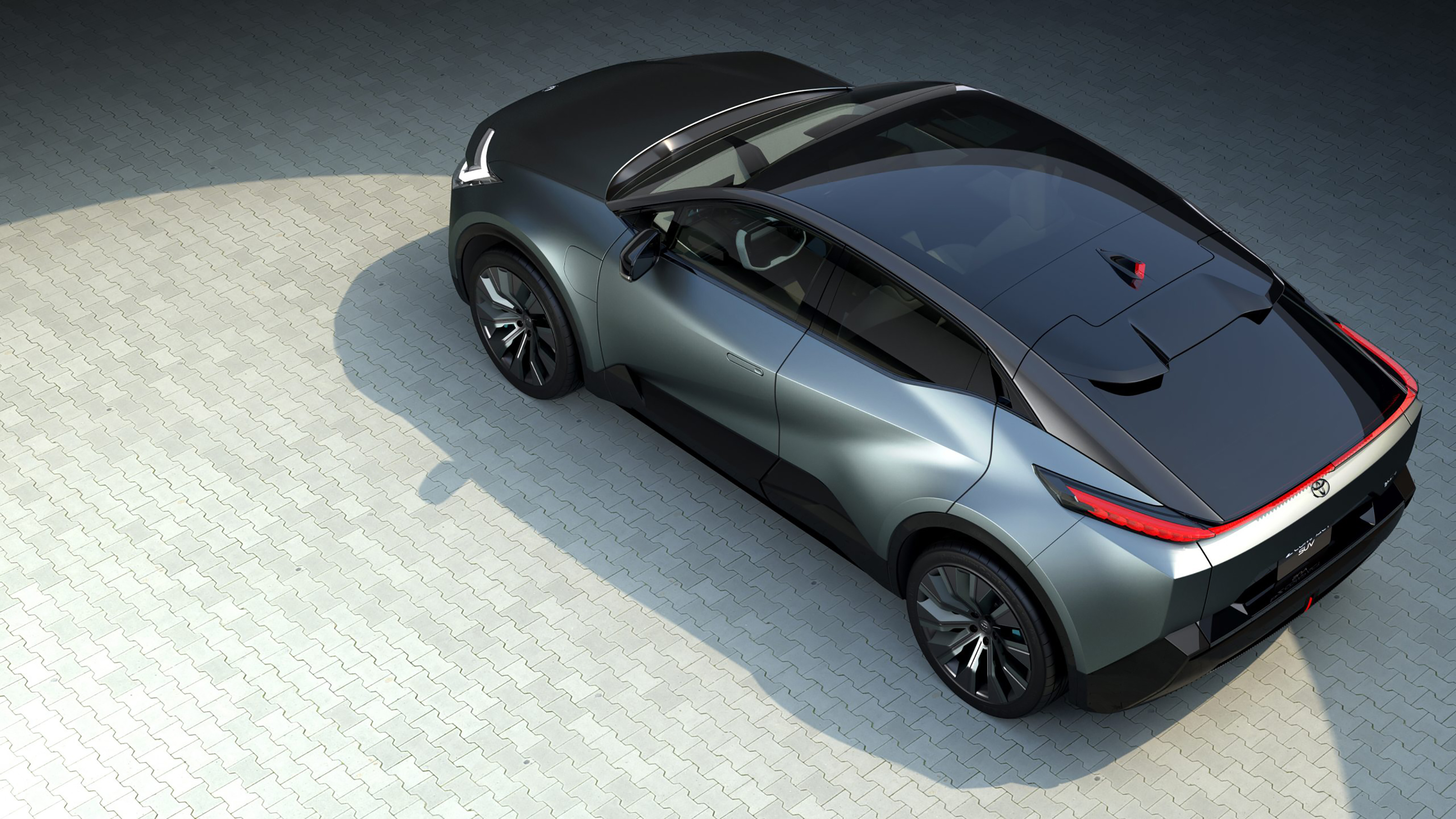 Toyota bZ Compact SUV Concept - high rear