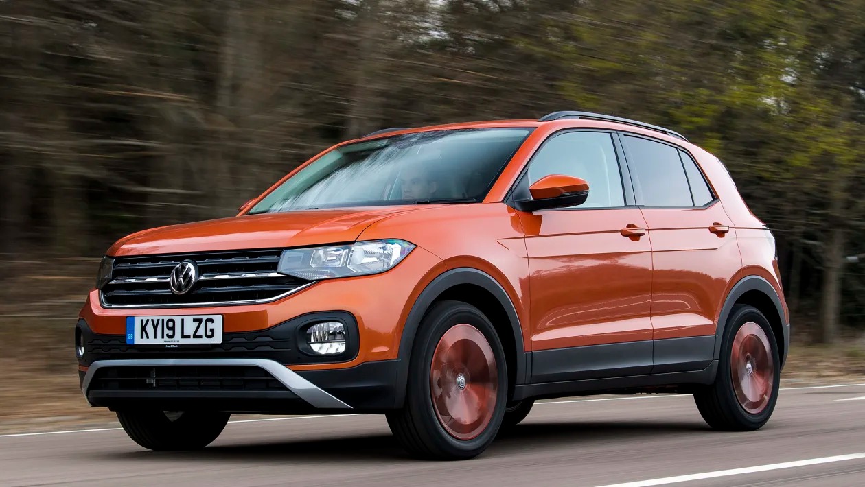Used Volkswagen T-Cross - front action
