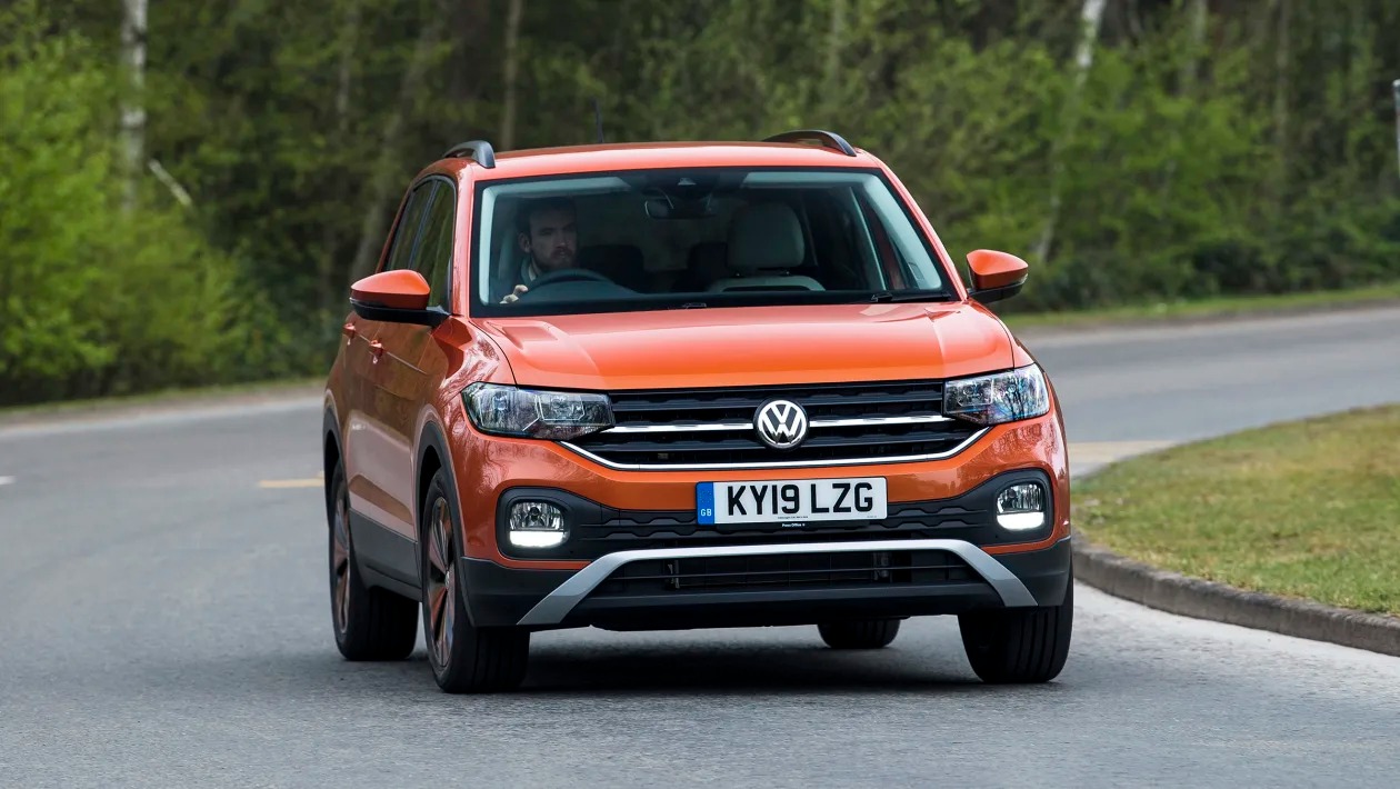 Used Volkswagen T-Cross - front cornering