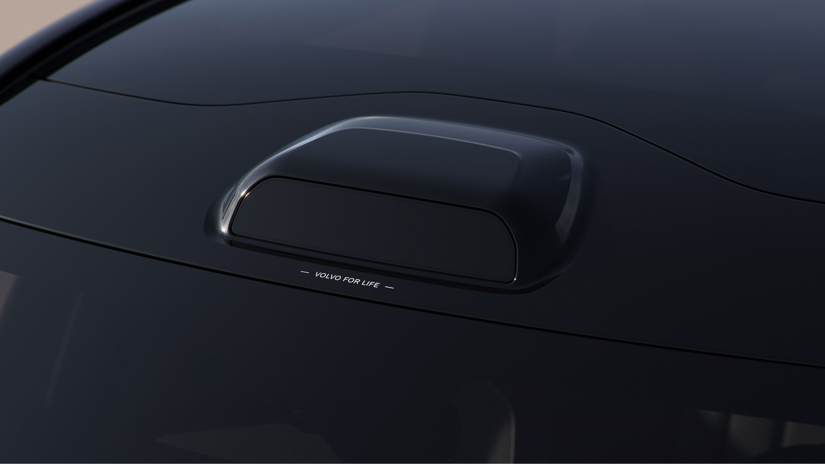 Volvo EX90 - roof sensor box
