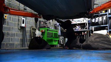 Electric car servicing