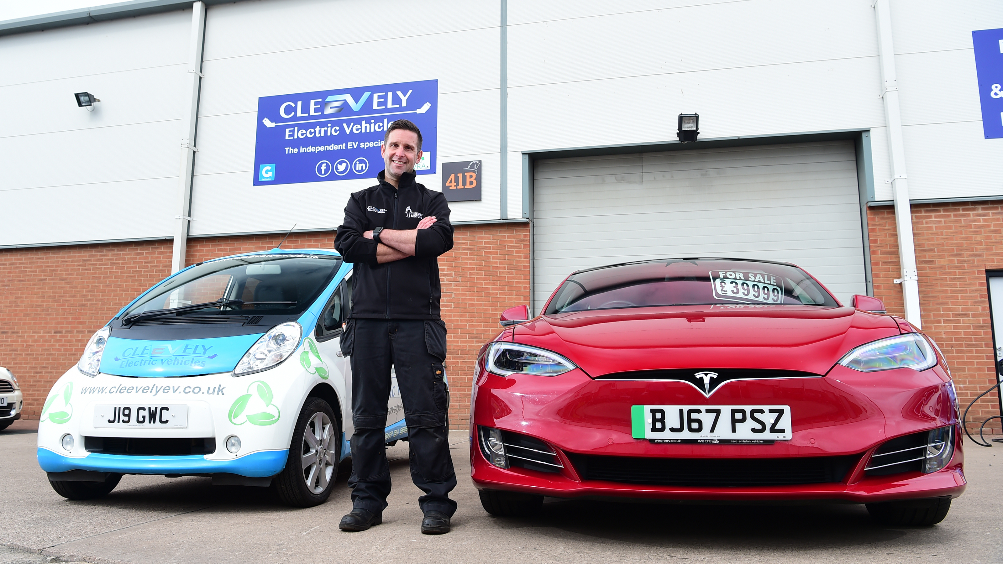 Electric car servicing