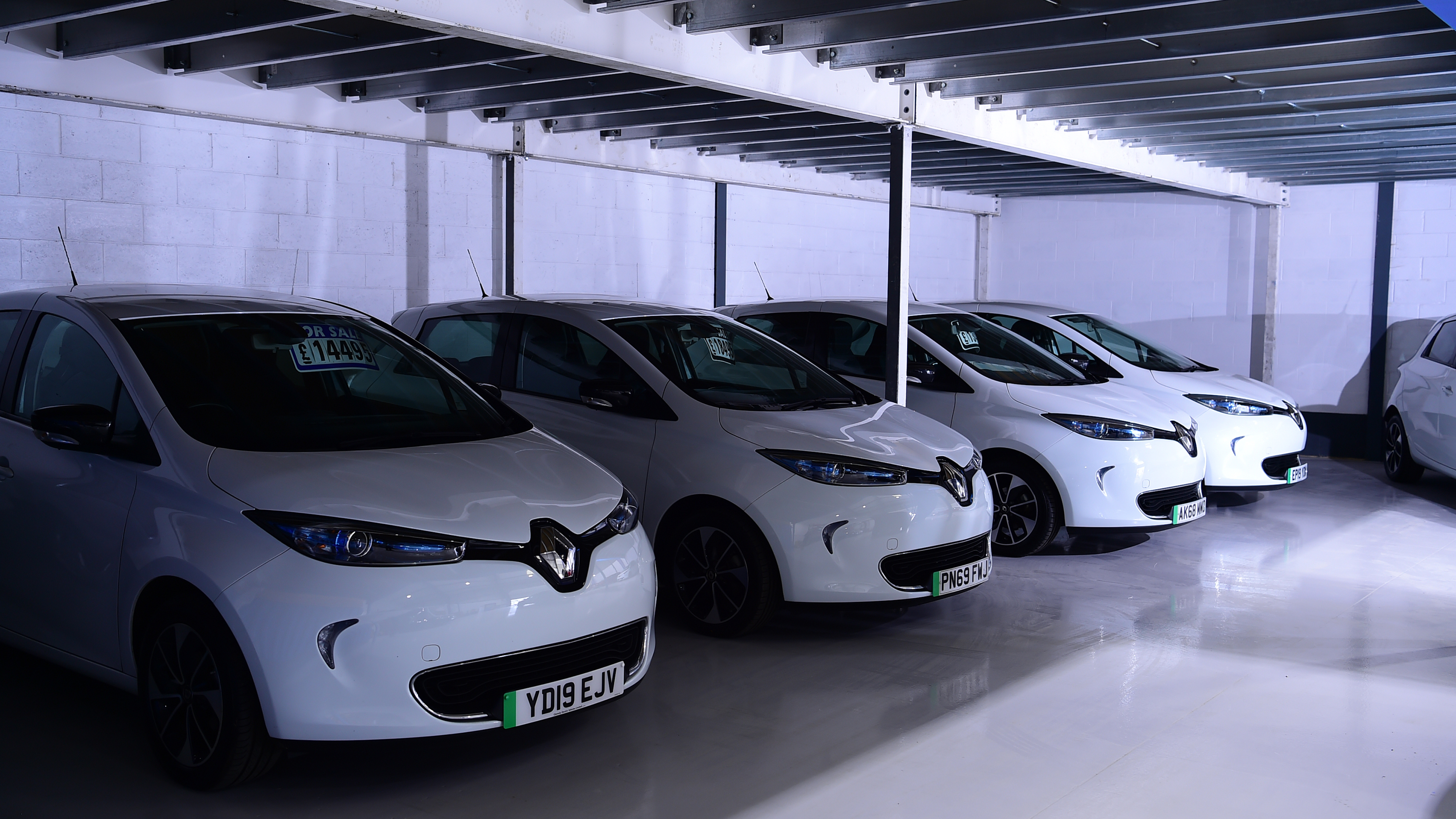 Electric car servicing