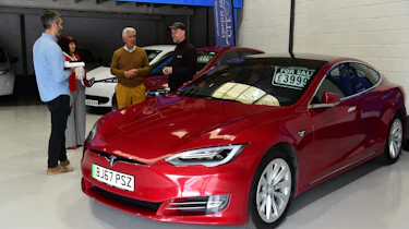 Electric car servicing